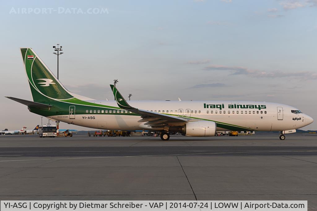 YI-ASG, 2014 Boeing 737-81Z C/N 40089, Iraqi Airways Boeing 737-800