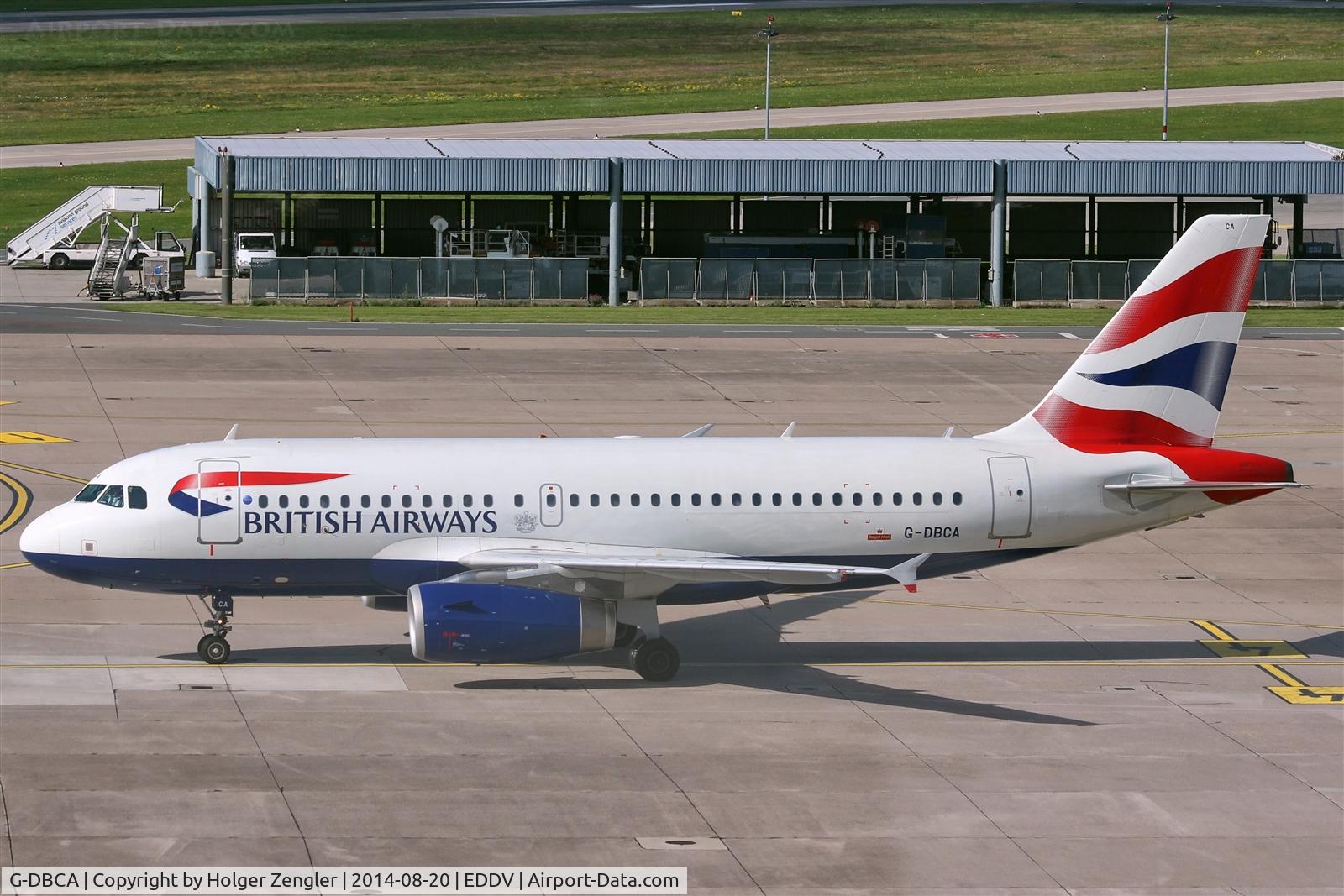 G-DBCA, 2004 Airbus A319-131 C/N 2098, Arrival from merry old England....