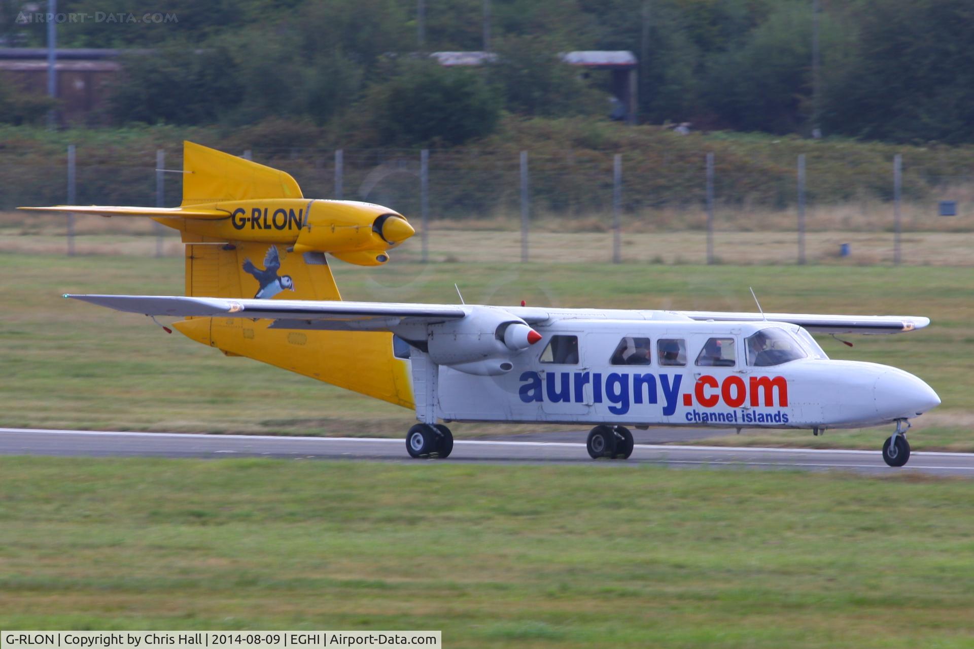 G-RLON, 1975 Britten-Norman BN-2A Mk.III-2 Trislander C/N 1008, Aurigny Air Services