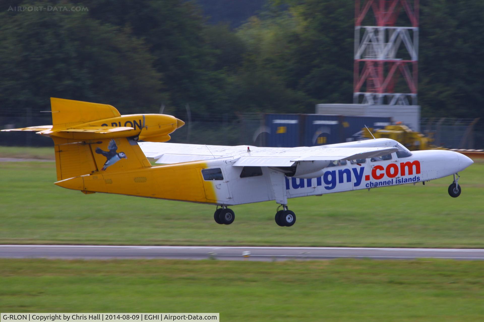 G-RLON, 1975 Britten-Norman BN-2A Mk.III-2 Trislander C/N 1008, Aurigny Air Services