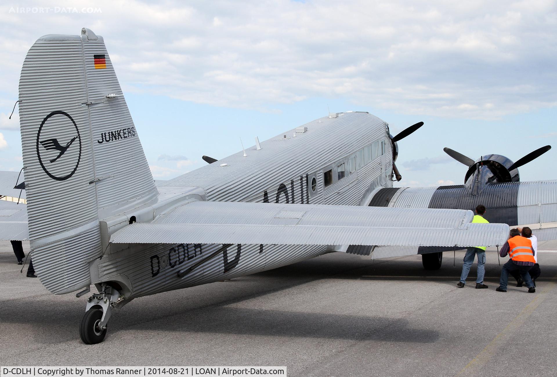 D-CDLH, 1936 Junkers Ju-52/3m C/N 130714, Lufthansa Ju-52