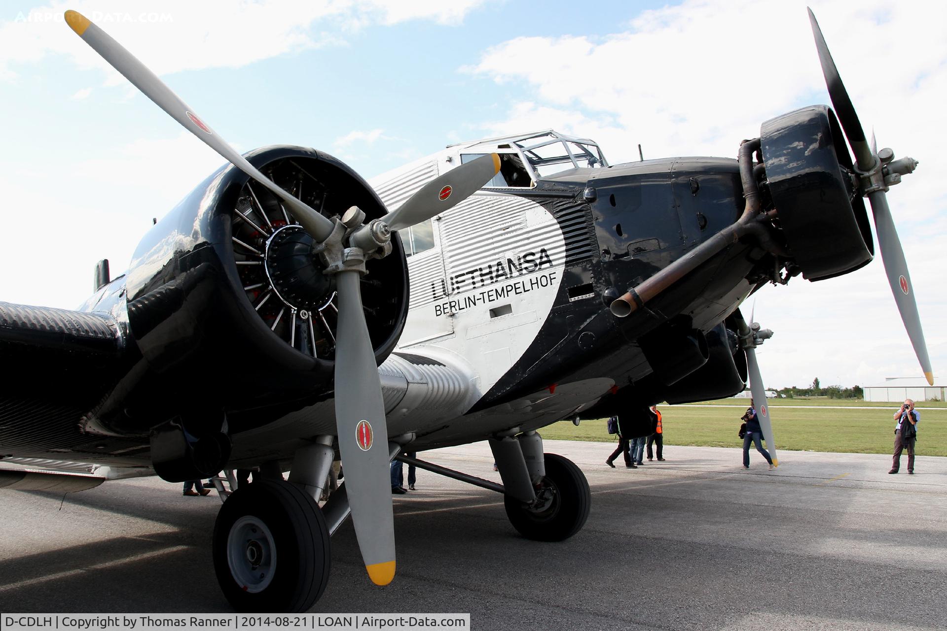 D-CDLH, 1936 Junkers Ju-52/3m C/N 130714, Lufthansa Ju-52