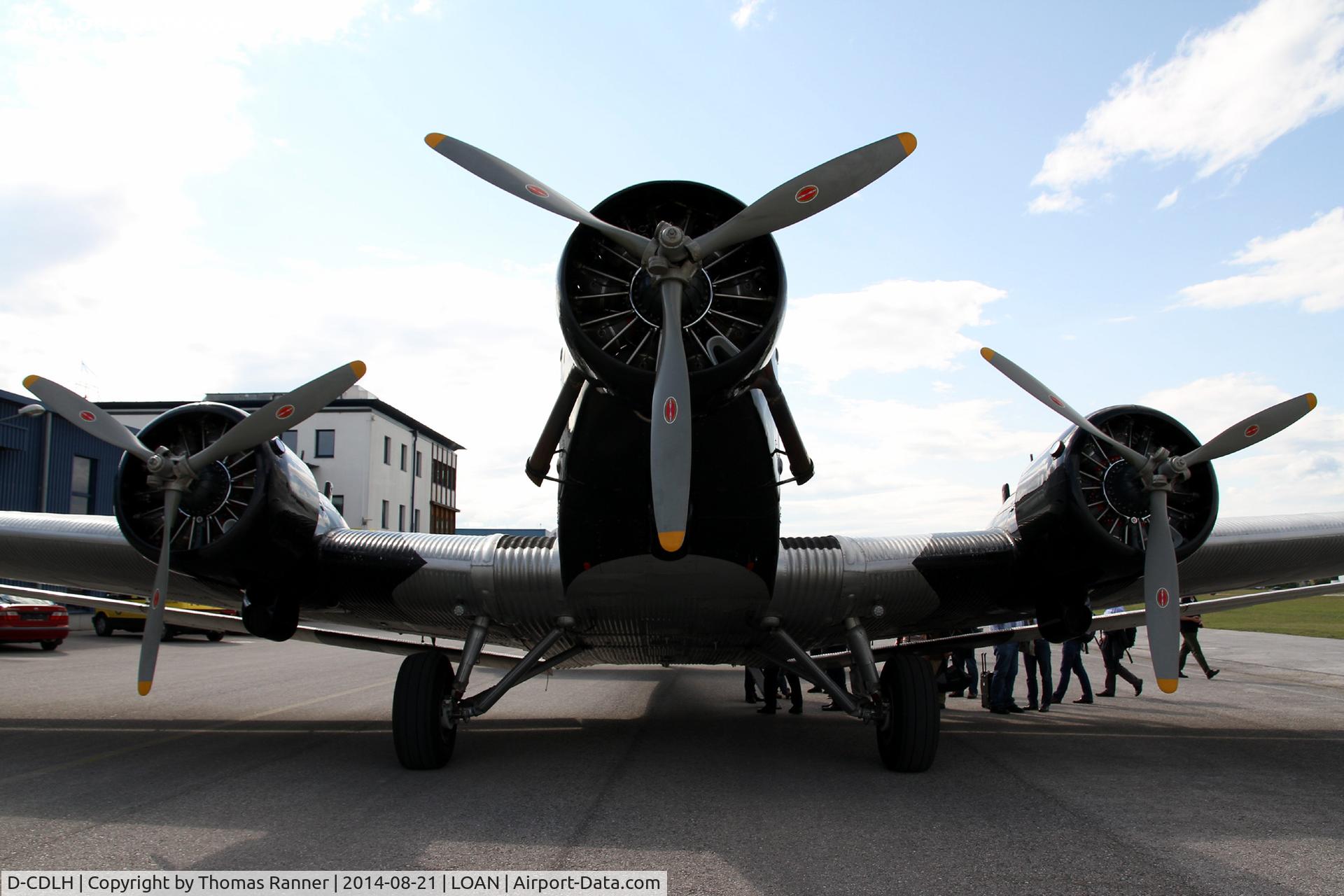 D-CDLH, 1936 Junkers Ju-52/3m C/N 130714, Lufthansa Ju-52