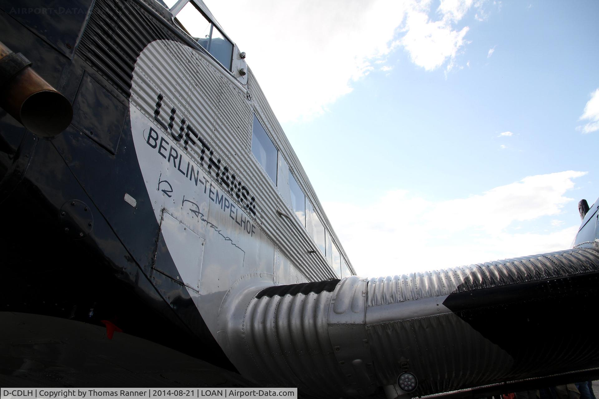 D-CDLH, 1936 Junkers Ju-52/3m C/N 130714, Lufthansa Ju-52