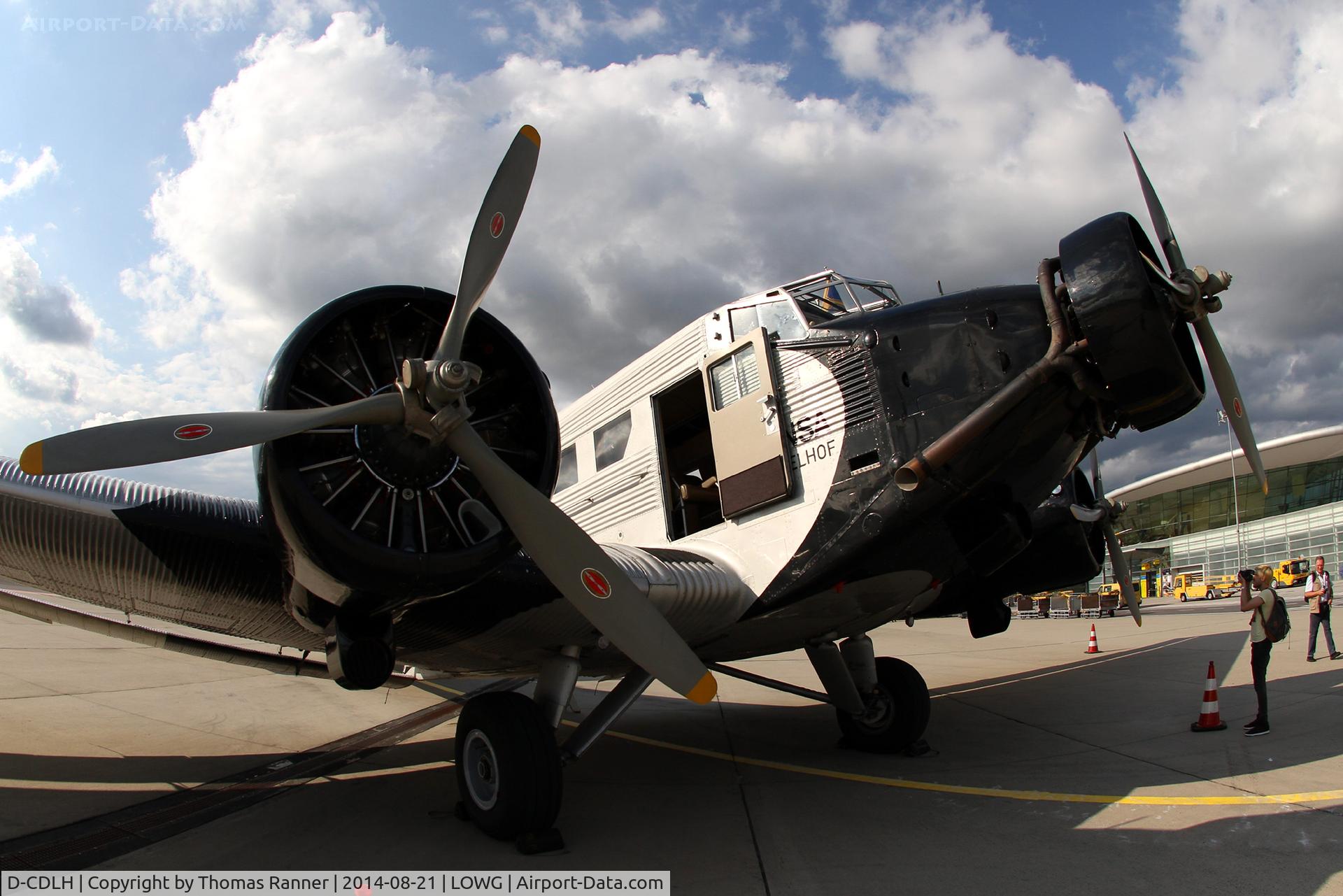 D-CDLH, 1936 Junkers Ju-52/3m C/N 130714, Lufthansa Ju-52