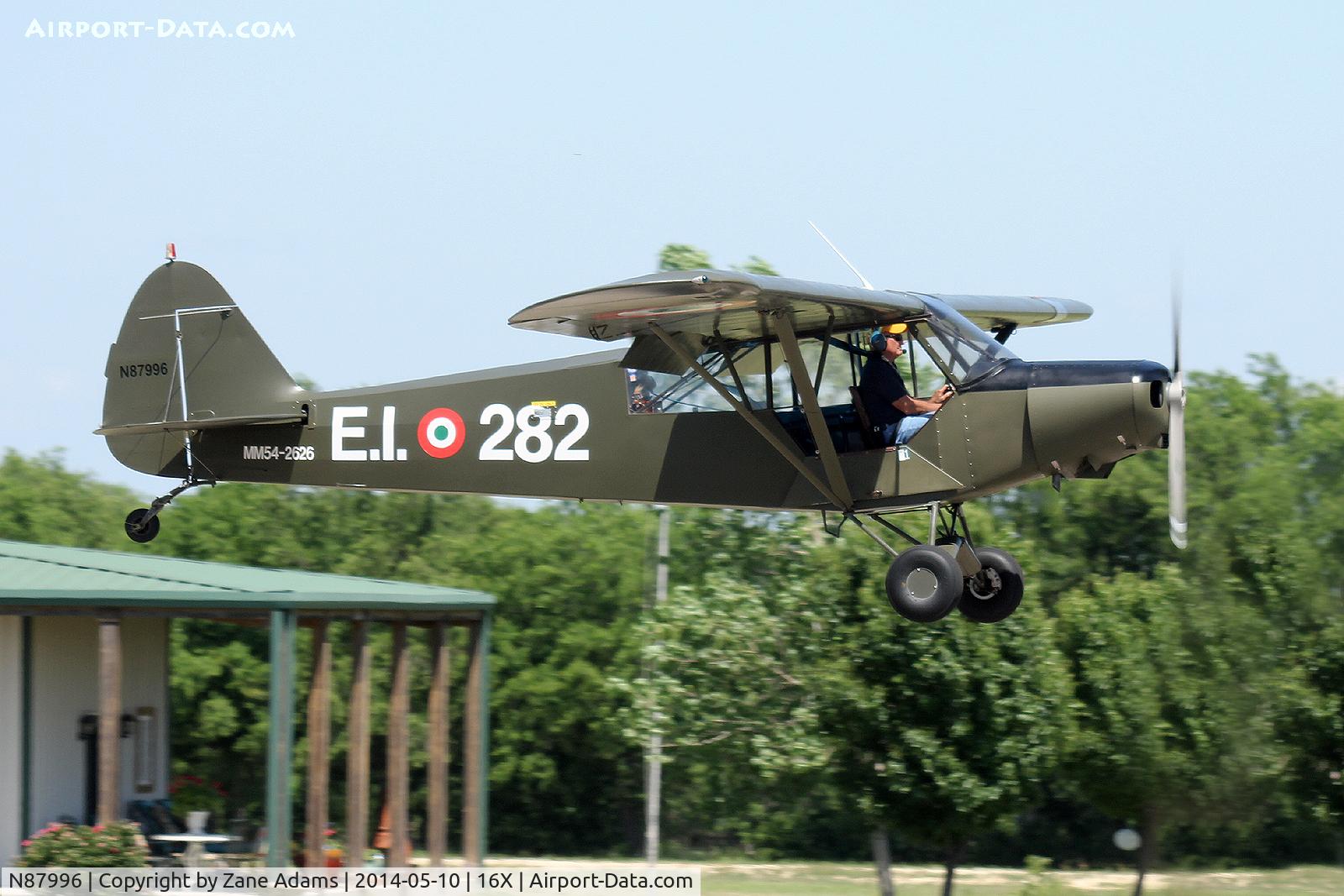 N87996, 1954 Piper L-21B Super Cub (PA-18-135) C/N 18-4026, At the Propwash Party fly-in 2014