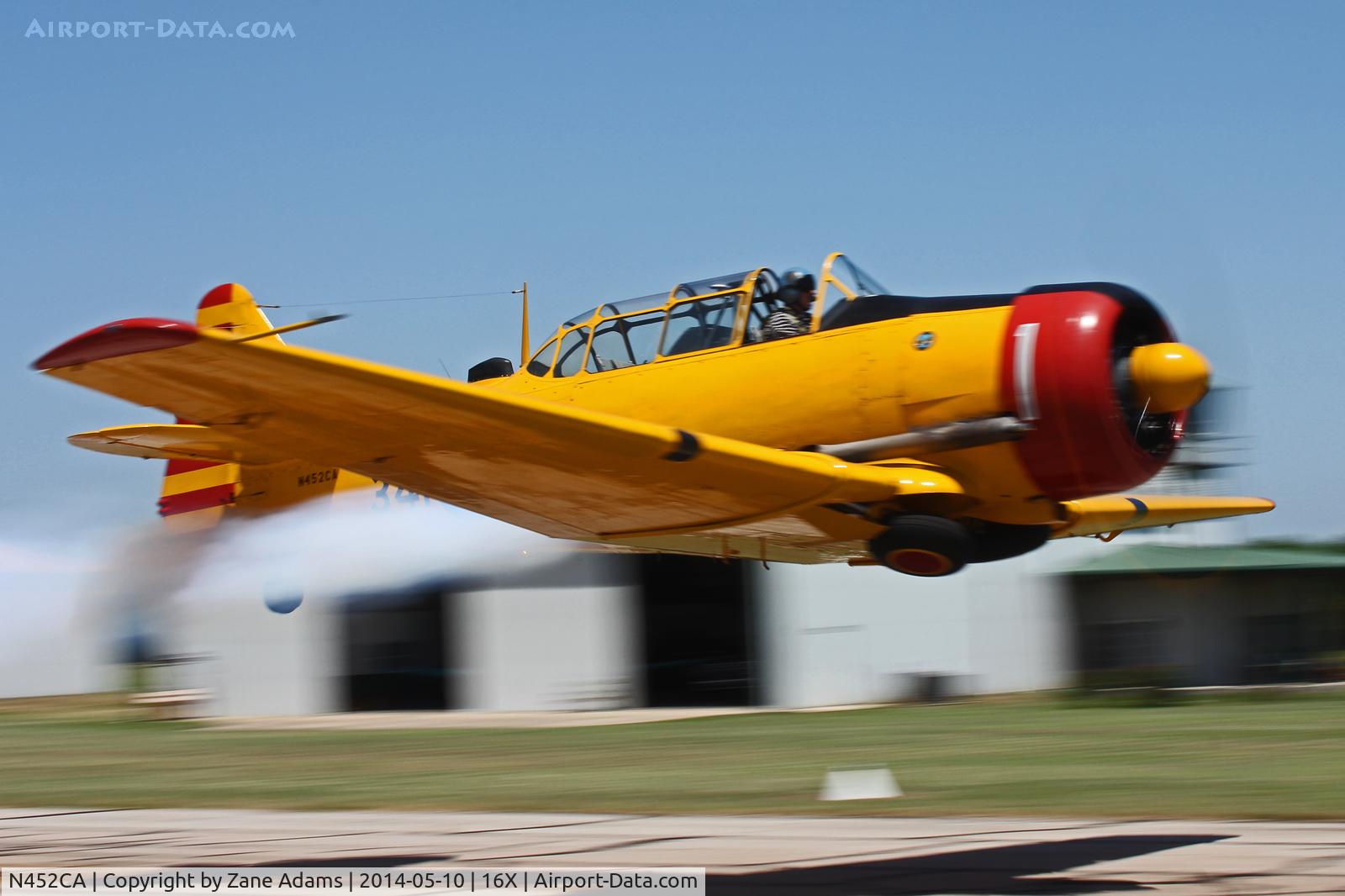 N452CA, 1952 Canadian Car & Foundry Harvard MK IV C/N CCF4-132, At the Propwash Party fly-in 2014
