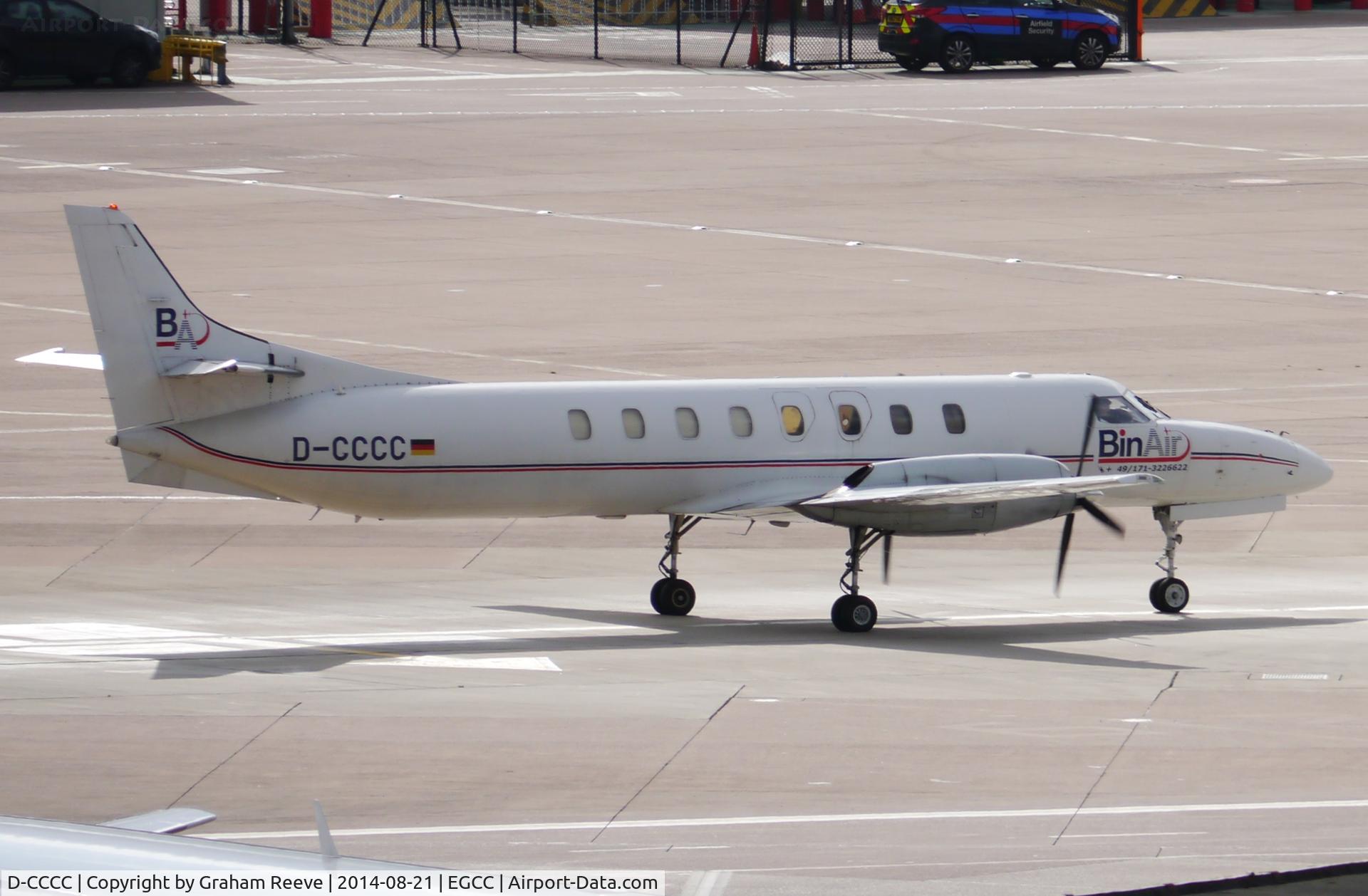 D-CCCC, 1982 Swearingen SA-227AT Merlin IVC C/N AT-511, Just landed.