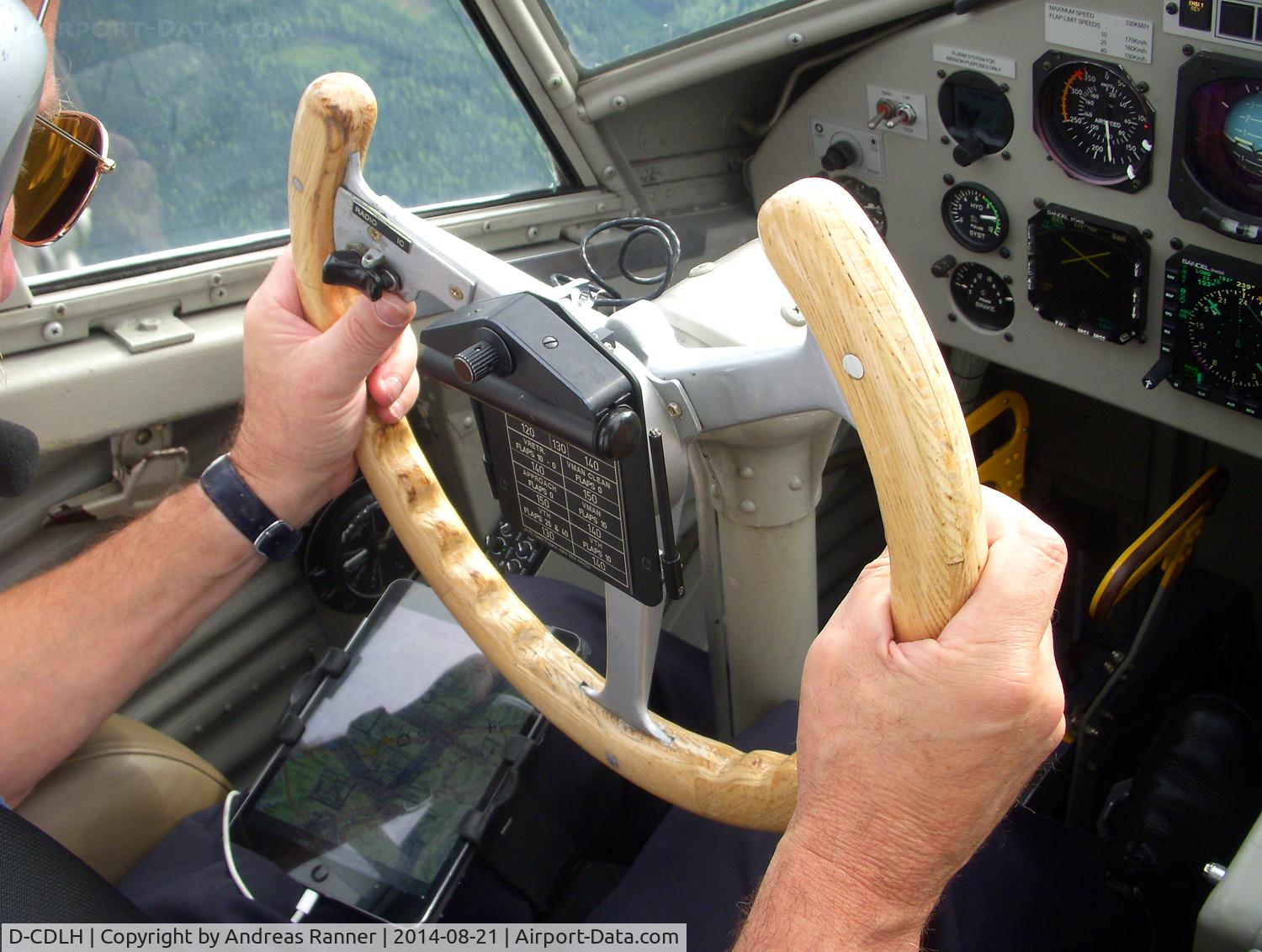D-CDLH, 1936 Junkers Ju-52/3m C/N 130714, Keep your eyes on the road, your hands upon the wheel