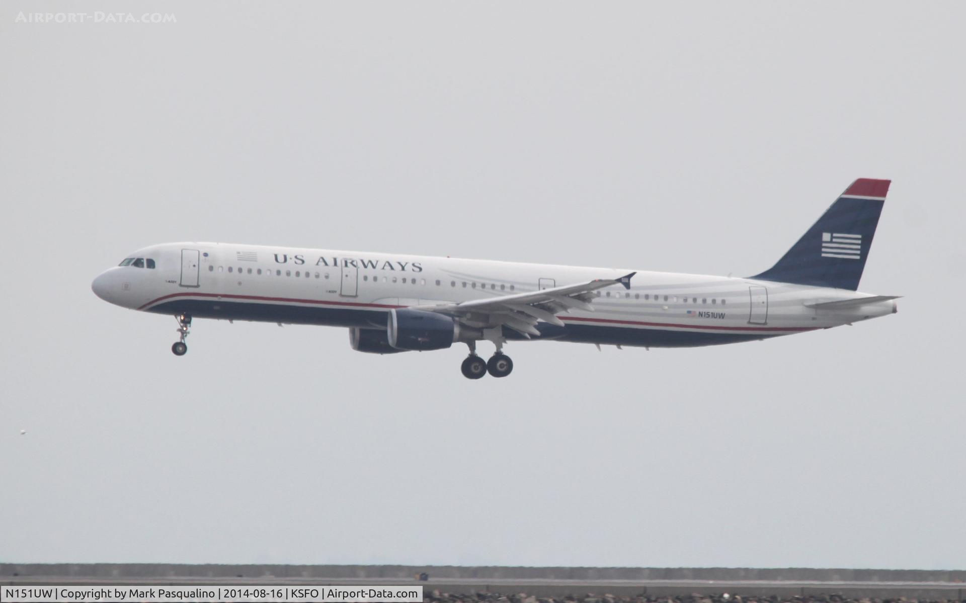 N151UW, 2013 Airbus A321-211 C/N 5513, Airbus A321