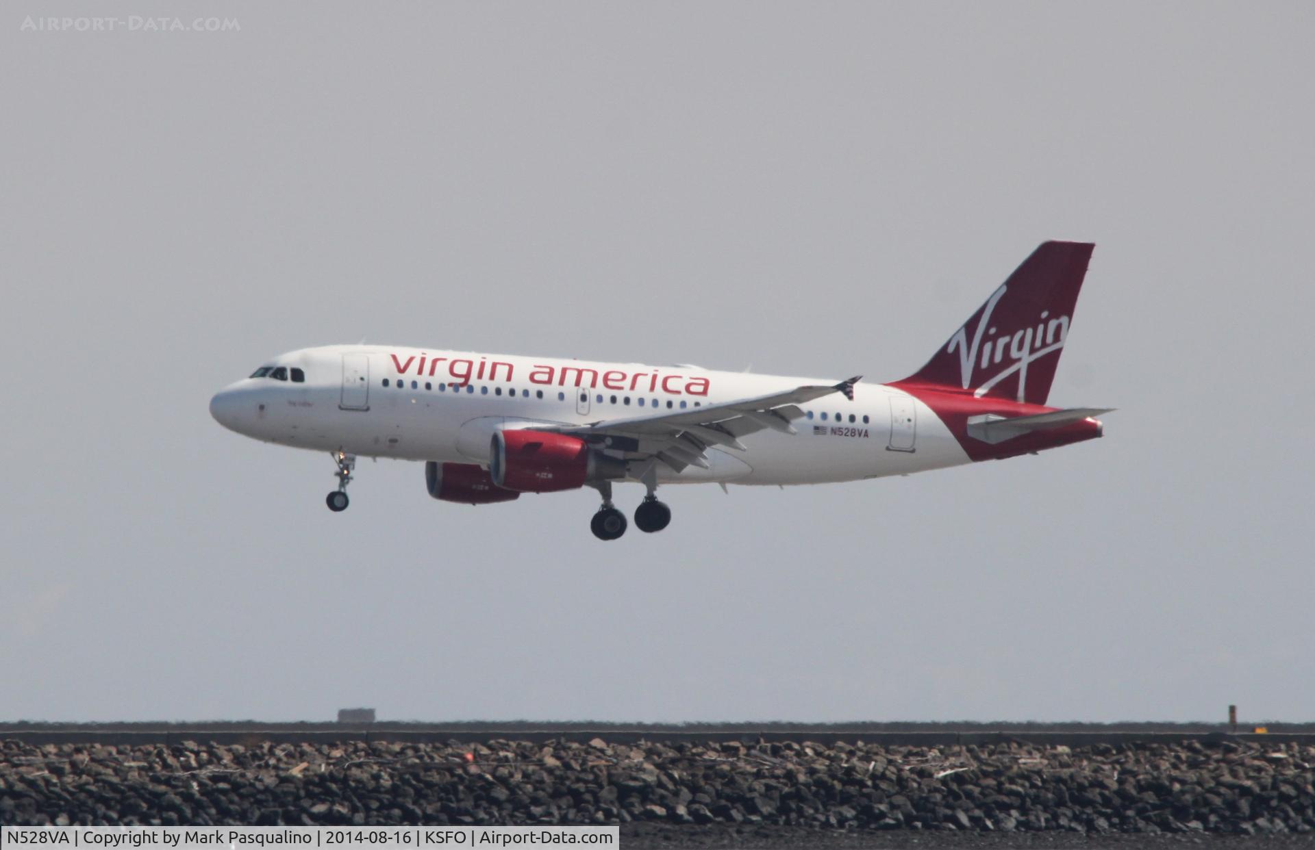 N528VA, 2008 Airbus A319-112 C/N 3445, Airbus A319