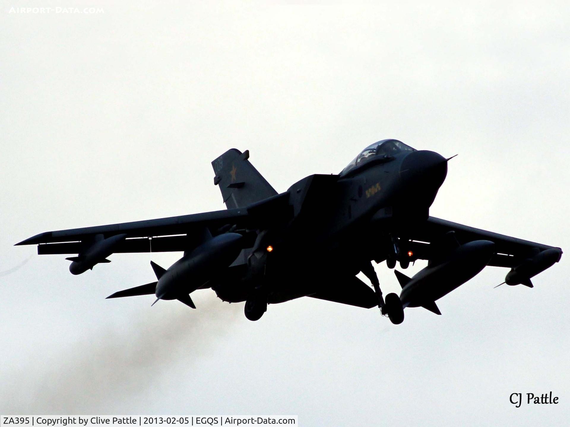 ZA395, 1982 Panavia Tornado GR.4A C/N 192/BS062/3094, ZA395 in action at RAF Lossiemouth EGQS