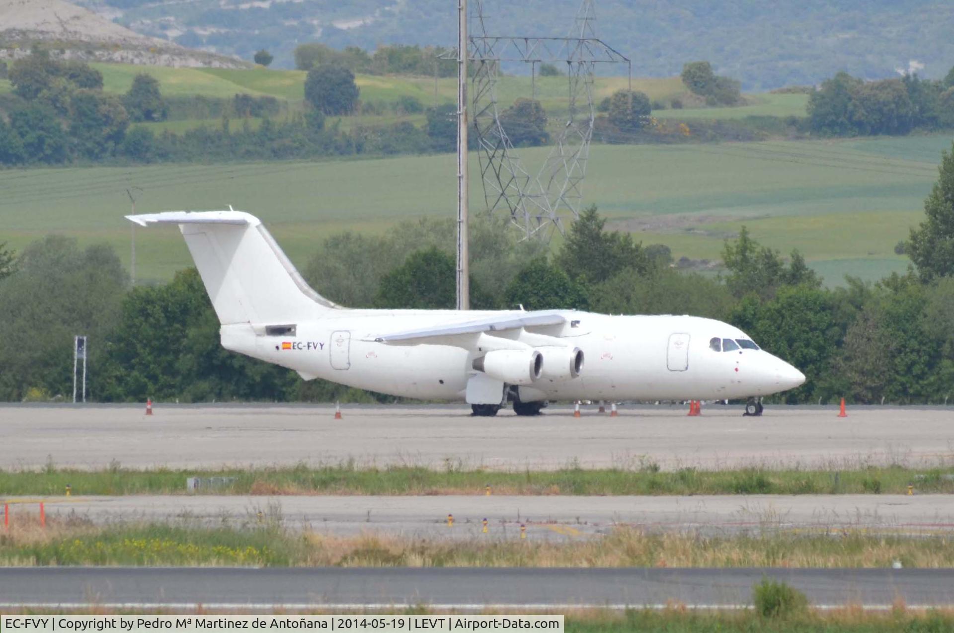 EC-FVY, 1988 British Aerospace BAe.146-200QT Quiet Trader C/N E2117, Aeropuerto Foronda-Vitoria-Gasteiz