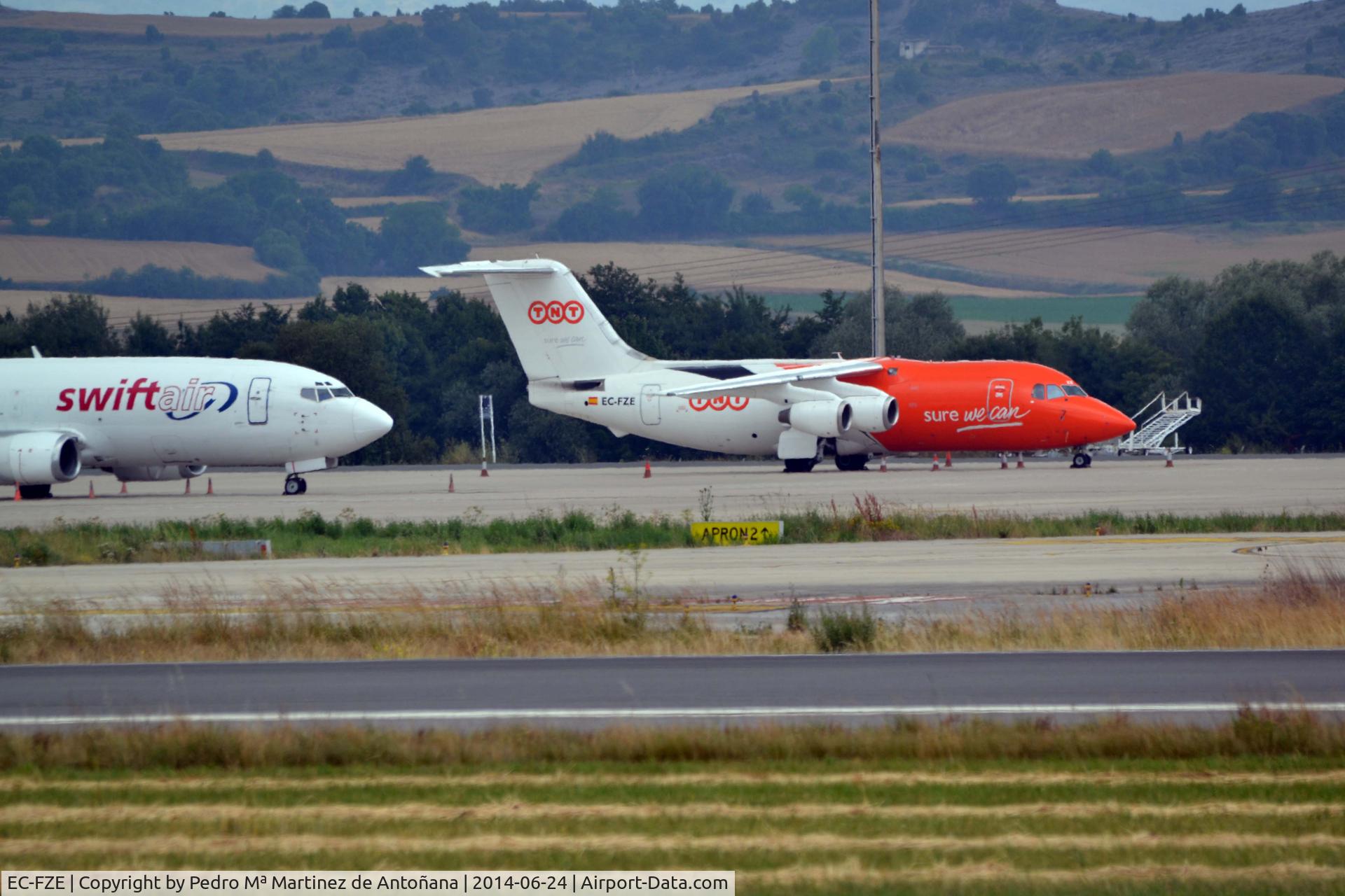 EC-FZE, 1988 British Aerospace BAe.146-200QT Quiet Trader C/N E2105, Aeropuerto Foronda-Vitoria-Gasteiz