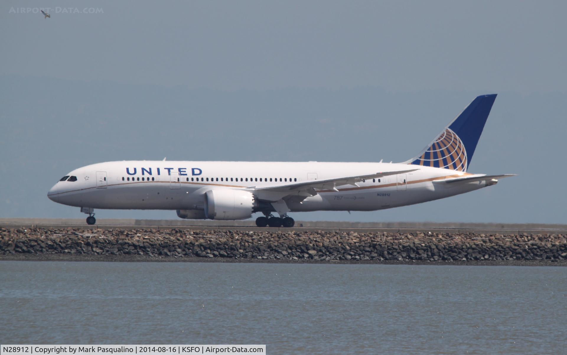 N28912, 2014 Boeing 787-8 Dreamliner C/N 34828, Boeing 787-8