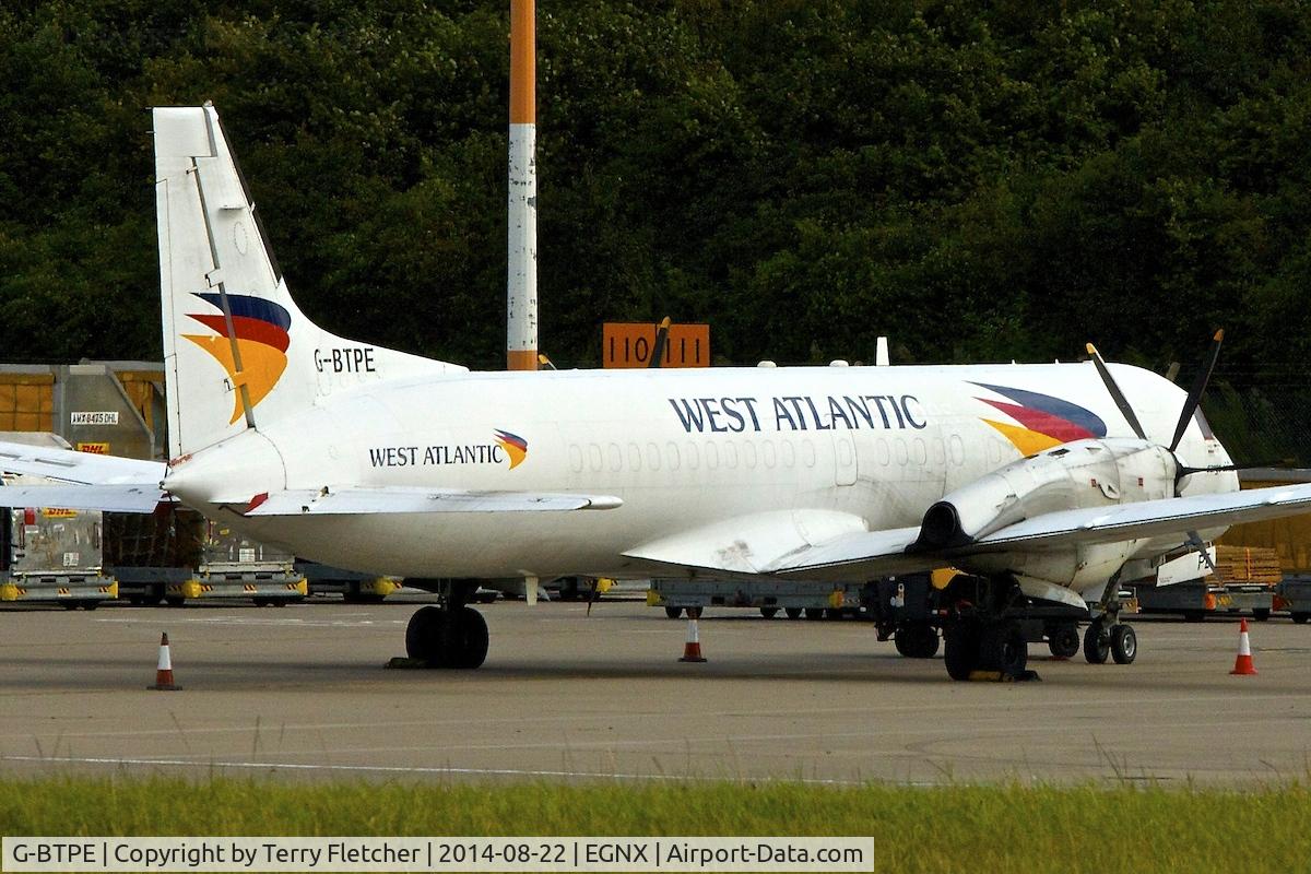G-BTPE, 1989 British Aerospace ATP C/N 2012, G-BTPE (Strathdon), 1989 British Aerospace ATP, c/n: 2012 at East Midlands