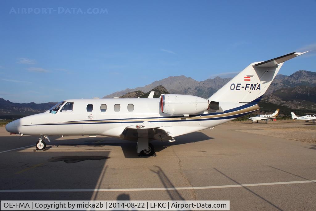 OE-FMA, 1997 Cessna 525 CitationJet C/N 525-0188, Parked