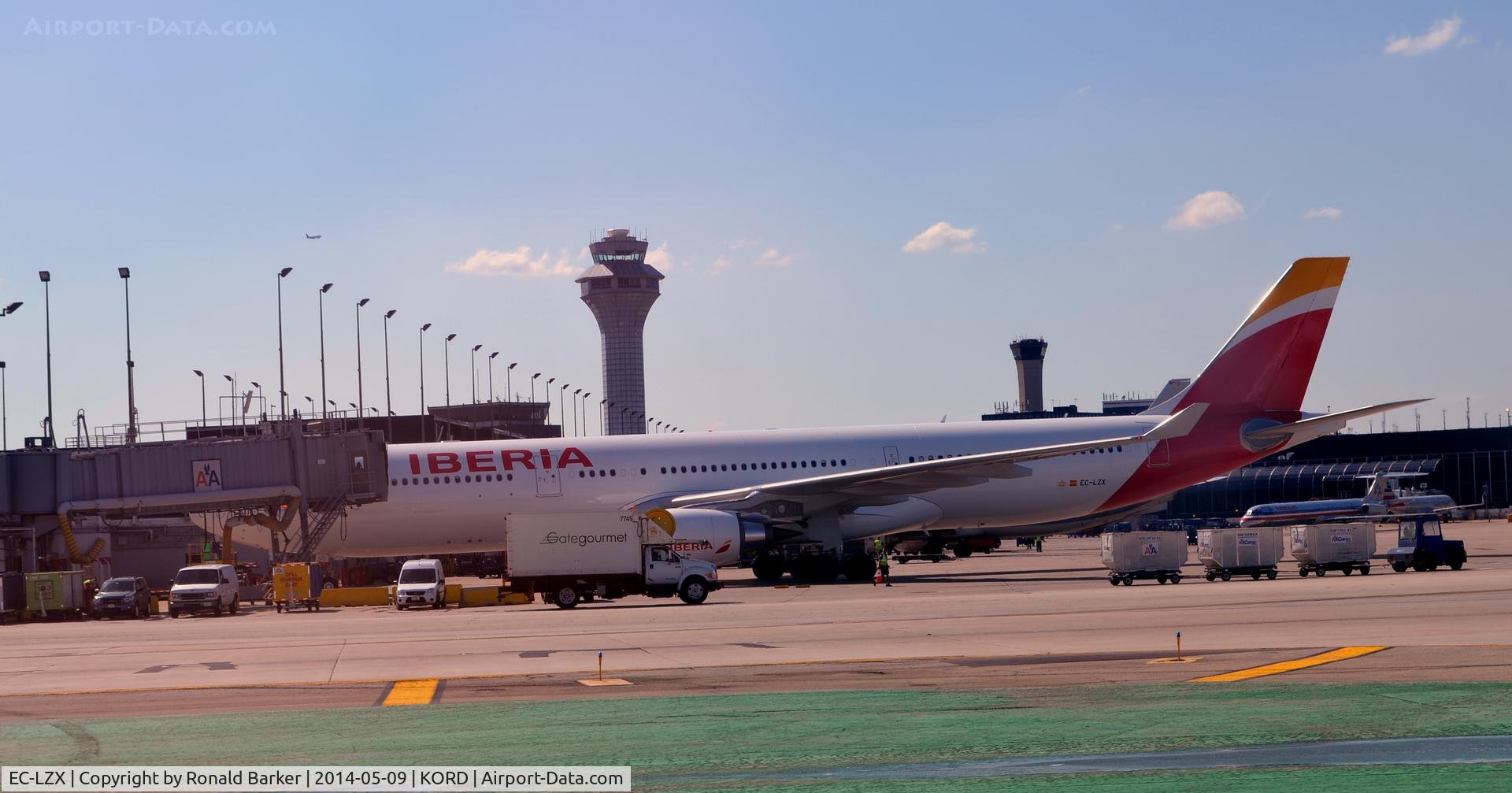 EC-LZX, 2014 Airbus A330-302 C/N 1507, Taxi O'Hare
