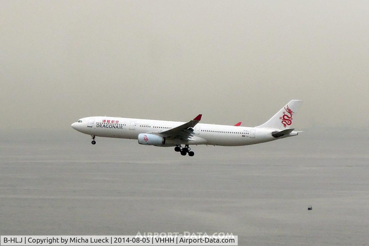B-HLJ, 1992 Airbus A330-342 C/N 012, At Hong Kong