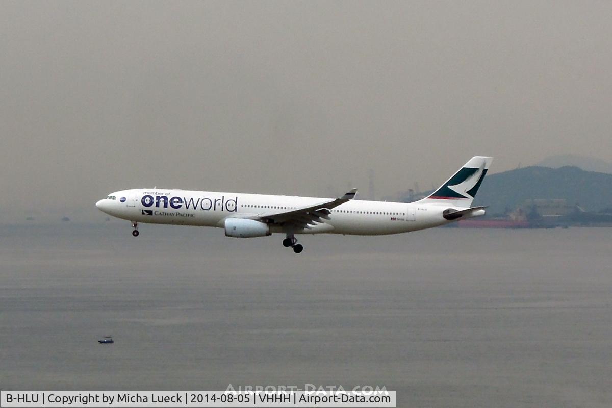 B-HLU, 2003 Airbus A330-343 C/N 539, At Hong Kong