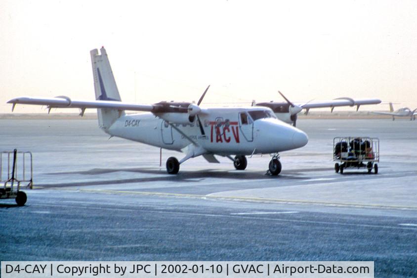 D4-CAY, 1980 De Havilland Canada DHC-6-300 Twin Otter C/N 663, A very long lived plane!