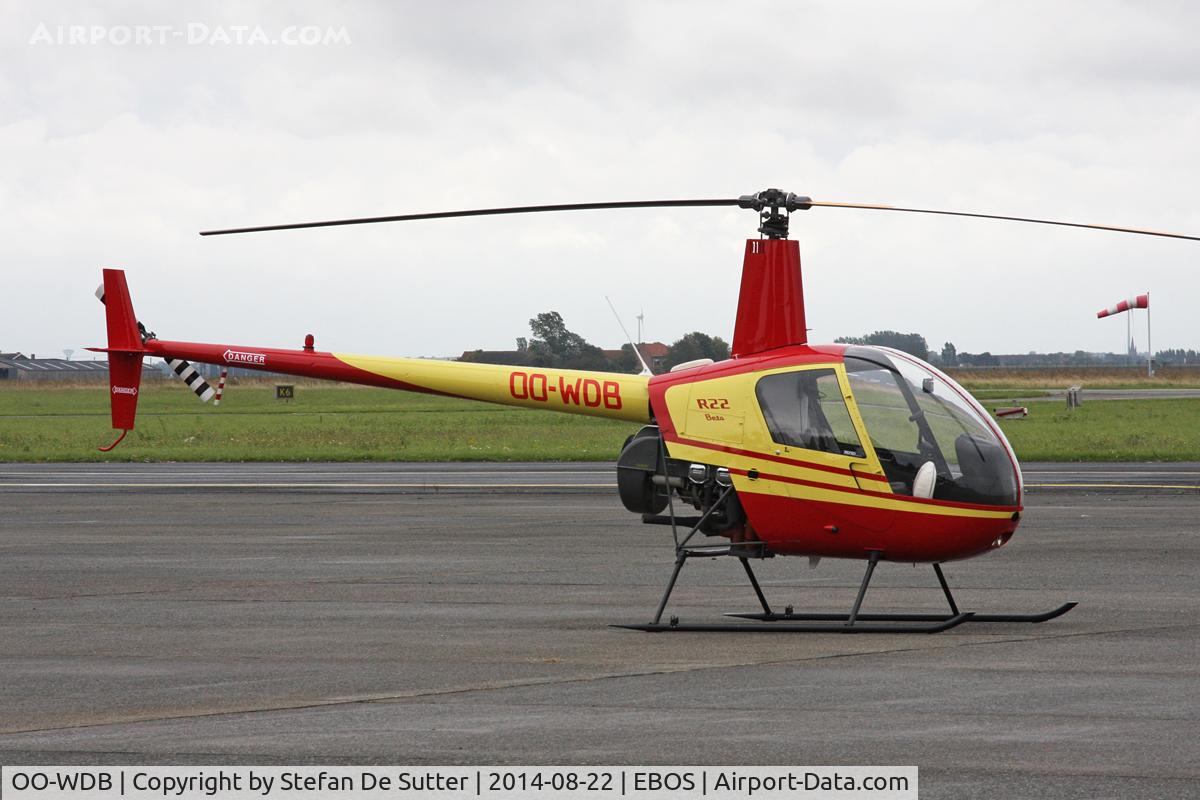 OO-WDB, Robinson R22 Beta C/N 2081, Parked on apron 3.
