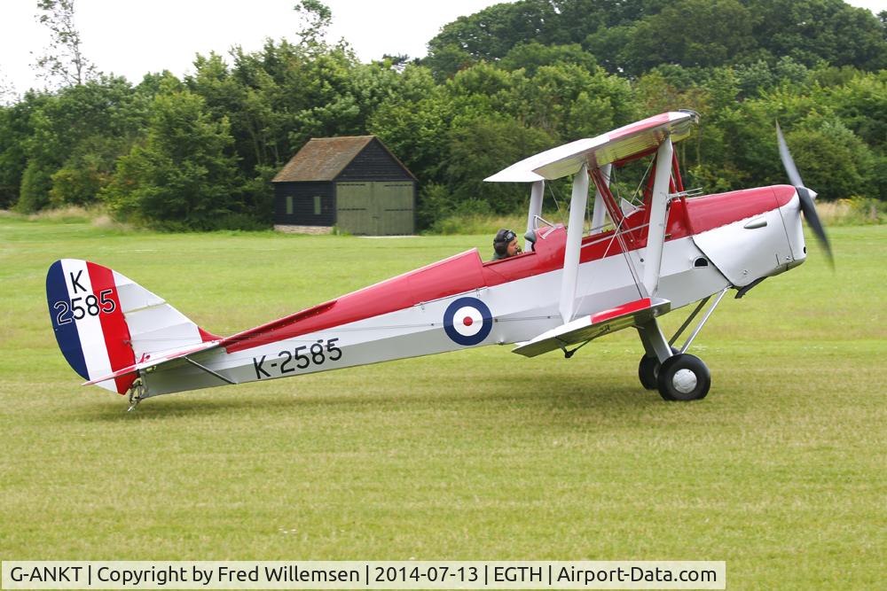 G-ANKT, 1942 De Havilland DH-82A Tiger Moth II C/N 85087, Shuttleworth Trust aircraft