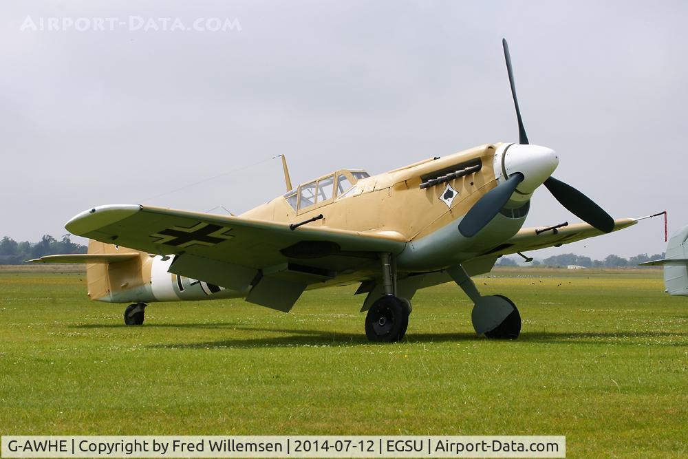 G-AWHE, Hispano HA-1112-M1L Buchon C/N 64, 