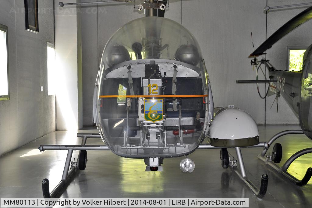 MM80113, Agusta AB-47G-2 C/N 196, at Vigna di Valle