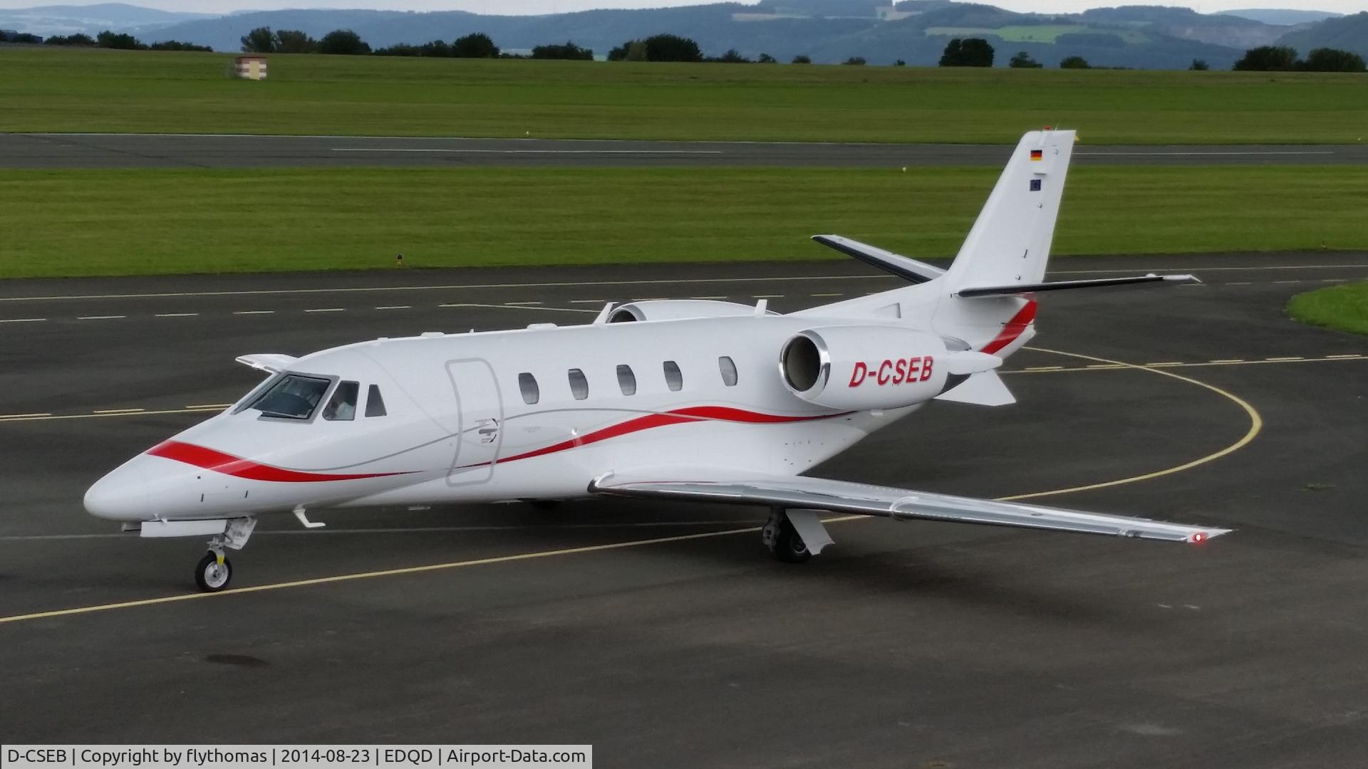 D-CSEB, 2011 Cessna 560XL Citation XLS+ C/N 560-6093, D-CSEB Würth Aviation Bayreuth Airport