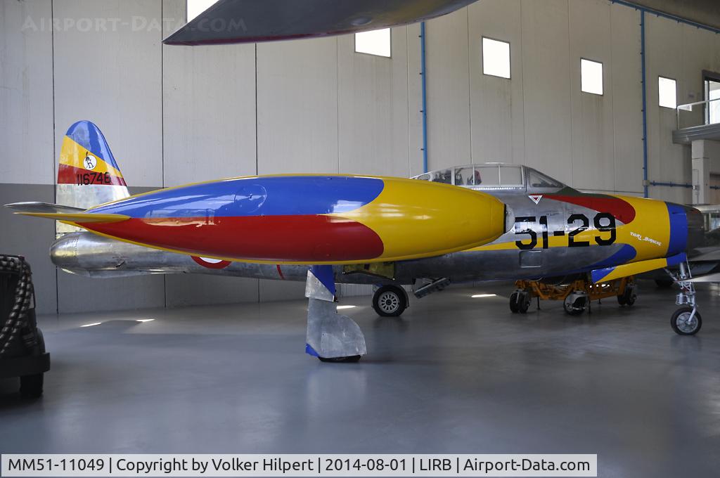 MM51-11049, 1951 Republic F-84G Thunderjet C/N 1502B, Vigna di Valle