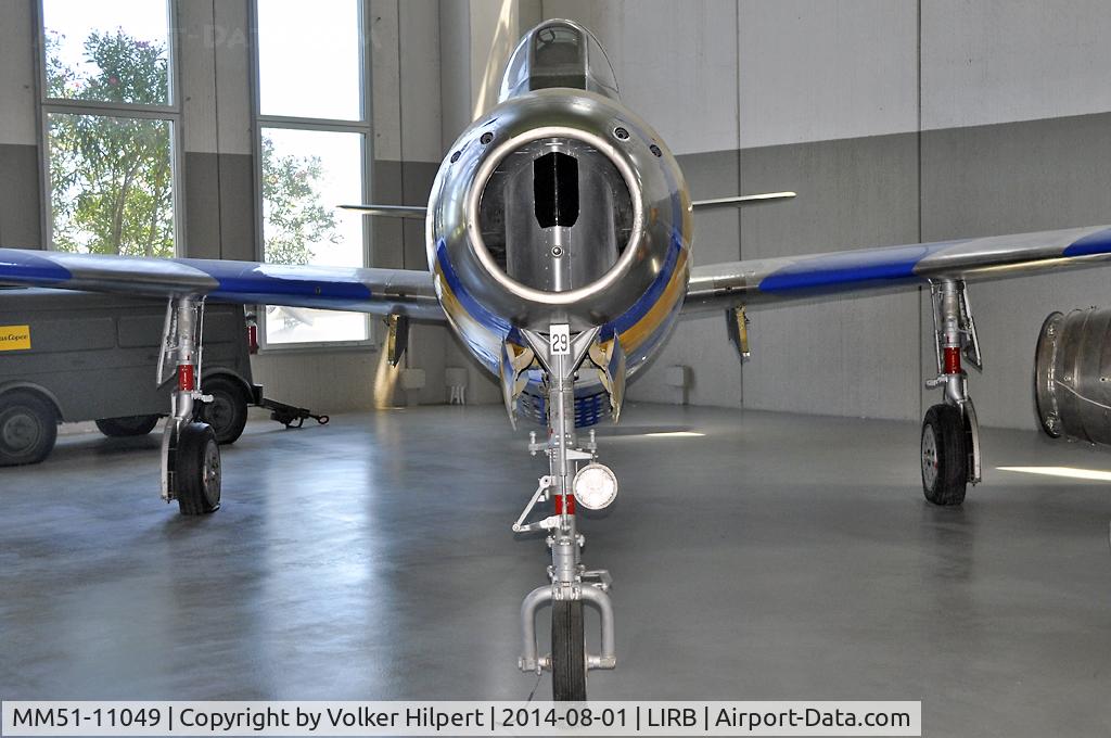 MM51-11049, 1951 Republic F-84G Thunderjet C/N 1502B, Vigna di valle