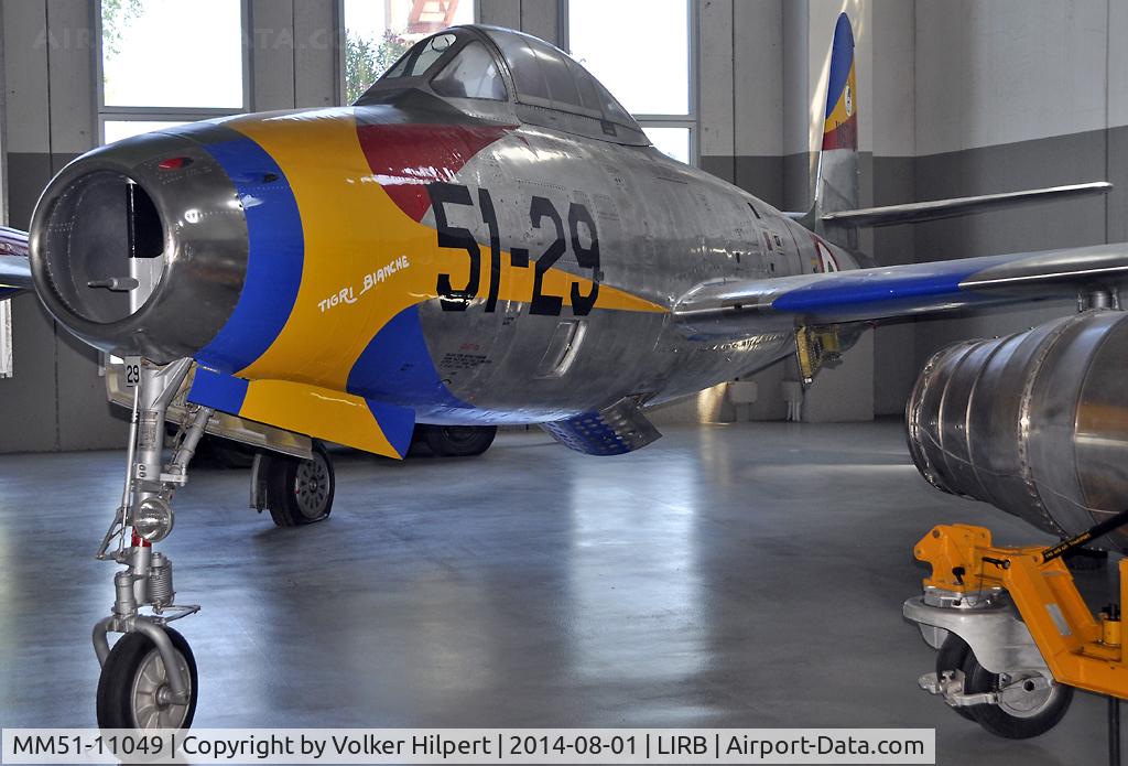 MM51-11049, 1951 Republic F-84G Thunderjet C/N 1502B, Vigna di Valle
