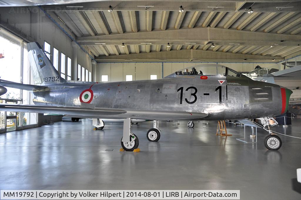 MM19792, Canadair F-86E(M) Sabre C/N 692, Vigna di Valle