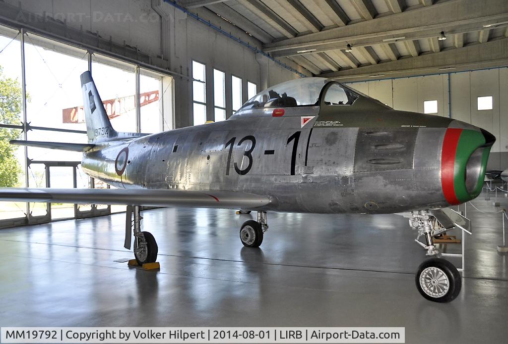 MM19792, Canadair F-86E(M) Sabre C/N 692, Vigna di Valle
