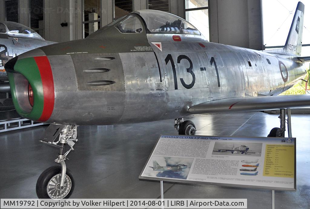 MM19792, Canadair F-86E(M) Sabre C/N 692, Vigna di Valle