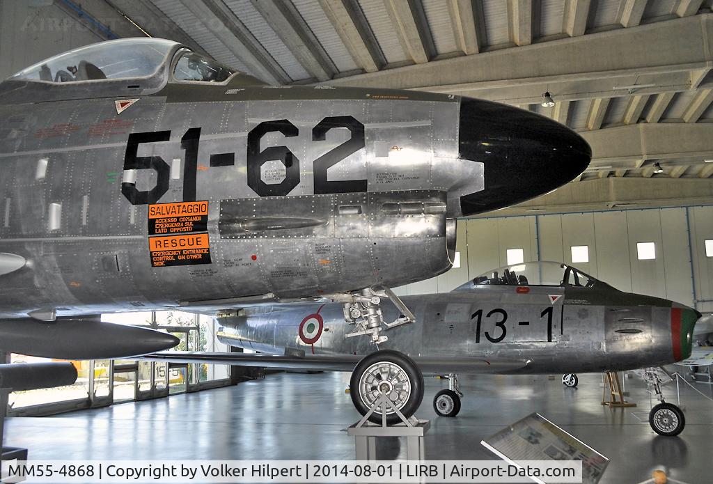 MM55-4868, 1955 North American F-86K Sabre C/N 221-108, Vigna di Valle