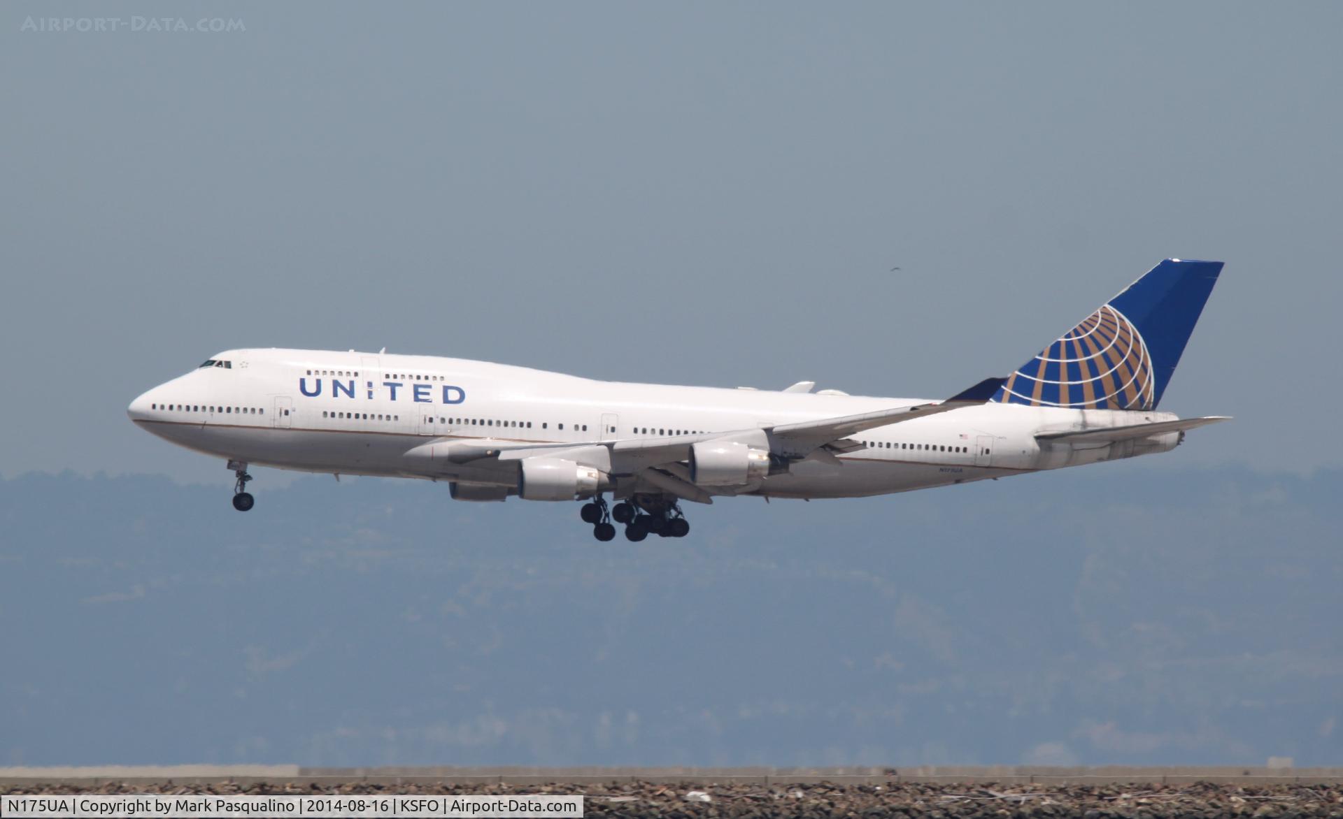 N175UA, 1990 Boeing 747-422 C/N 24382, Boeing 747-400