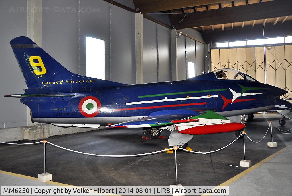MM6250, Fiat G-91PAN C/N 16, Vigna di Valle