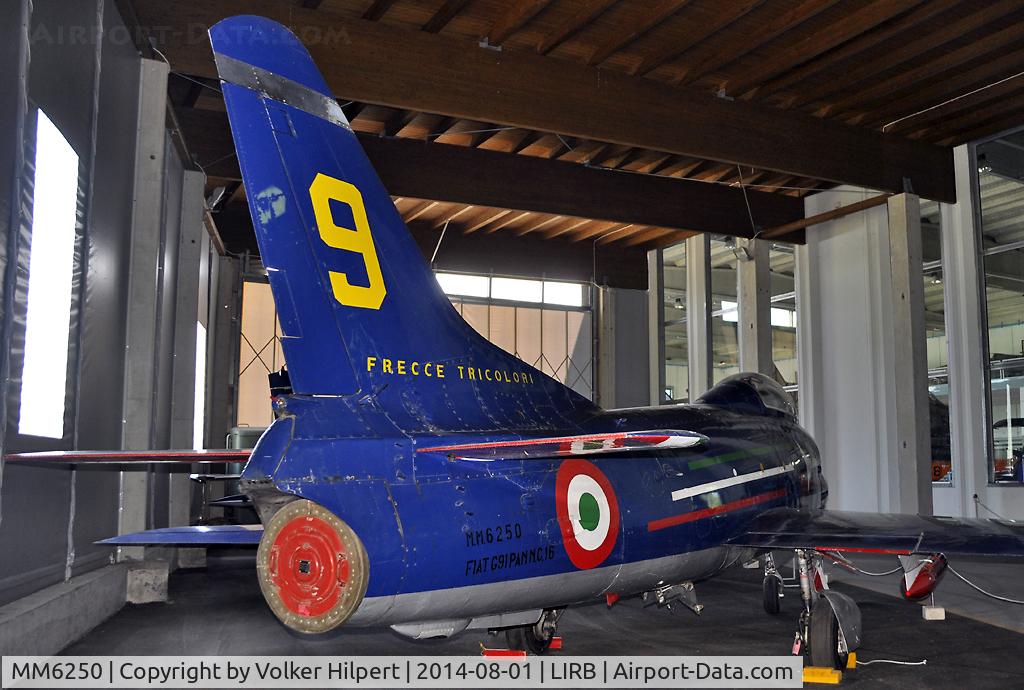 MM6250, Fiat G-91PAN C/N 16, Vigna di Valle