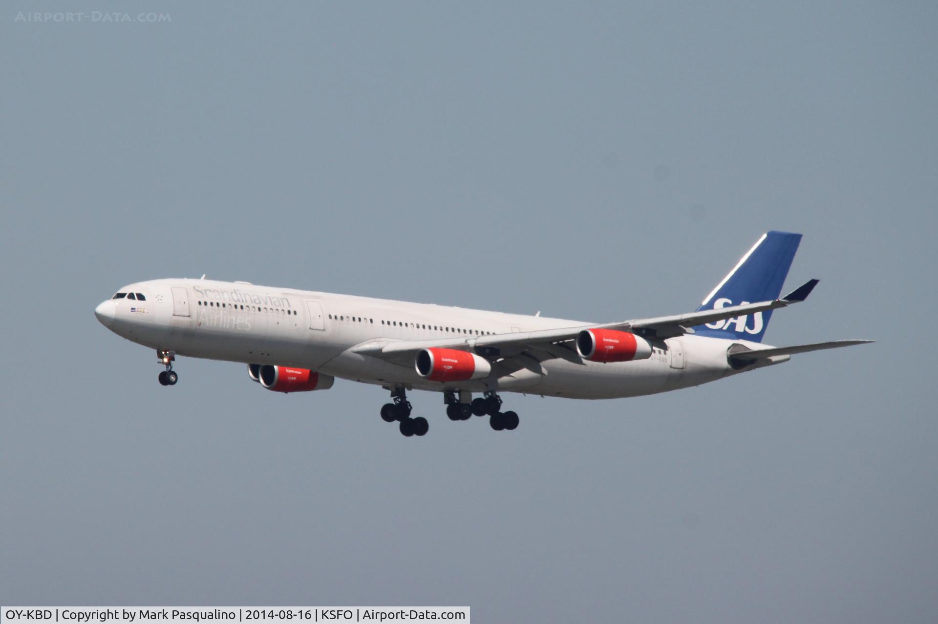 OY-KBD, 2002 Airbus A340-313X C/N 470, Airbus A340-300