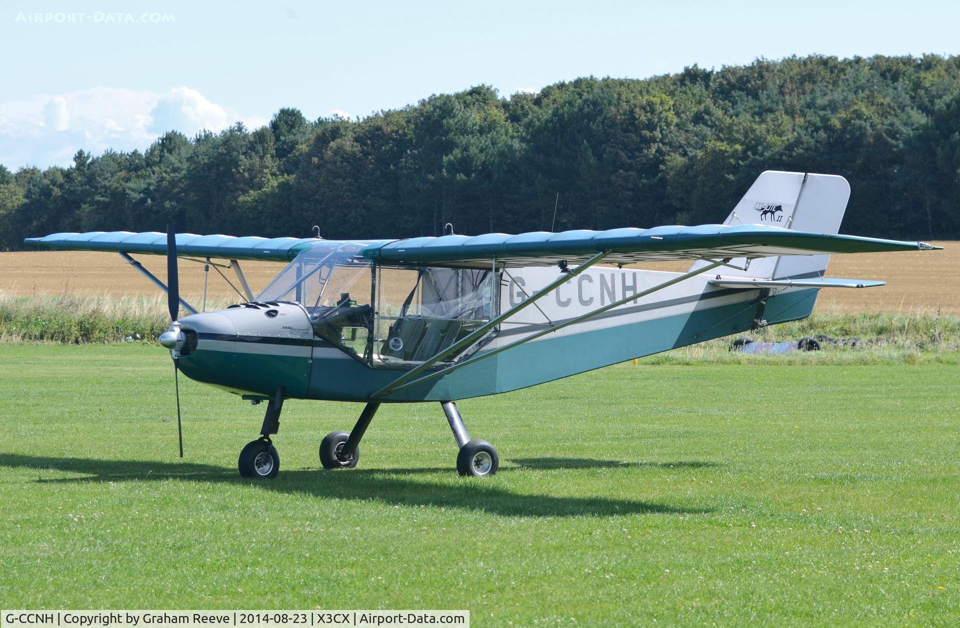 G-CCNH, 2003 Rans S-6ES Coyote II C/N PFA 204-14114, Parked at Northrepps.