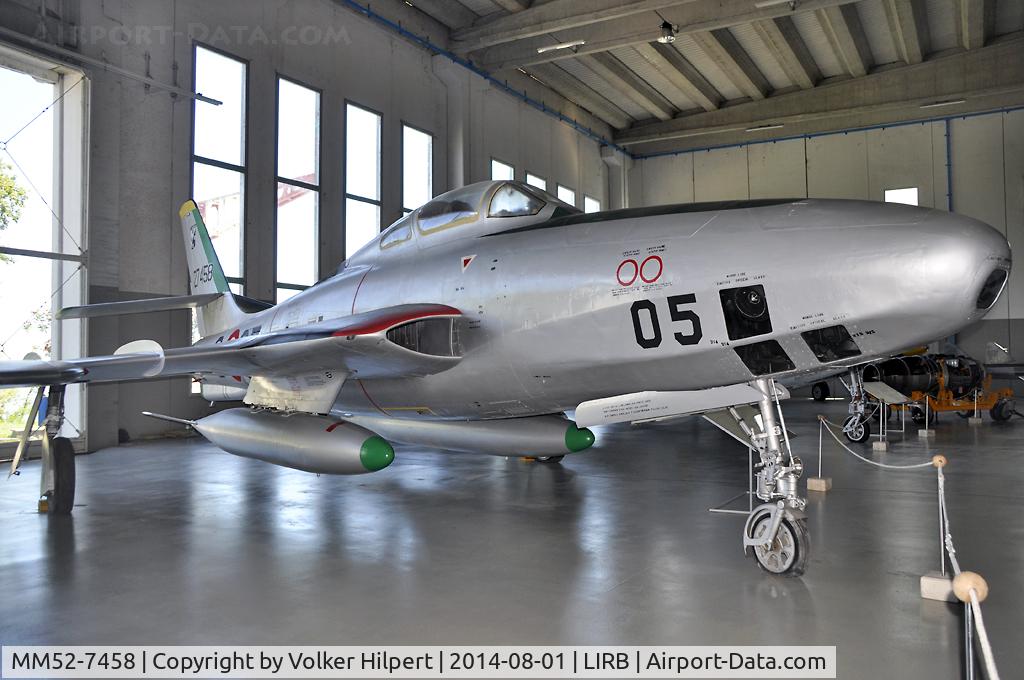 MM52-7458, 1952 Republic RF-84F C/N 52-7458, Vigna di Valle