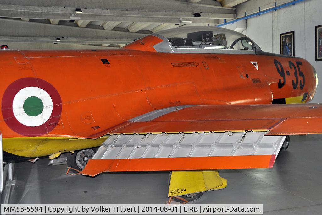 MM53-5594, 1953 Lockheed RT-33A Shooting Star C/N 580-8933, Vigna di Valle