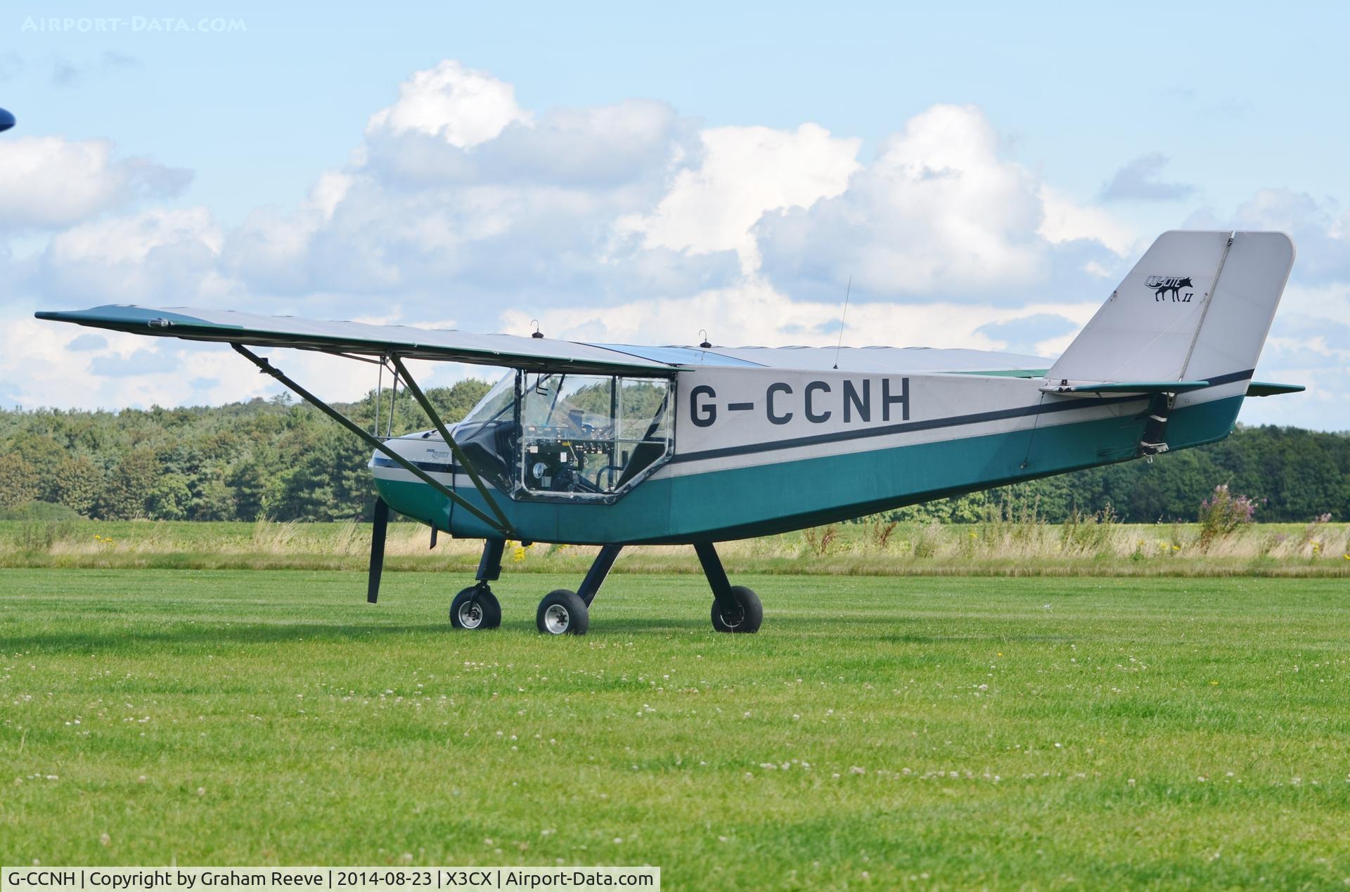 G-CCNH, 2003 Rans S-6ES Coyote II C/N PFA 204-14114, Parked at Northrepps.