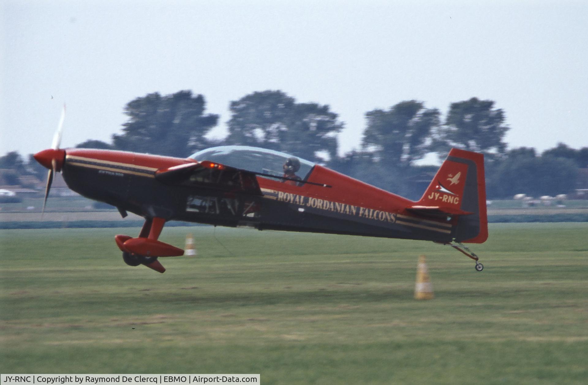 JY-RNC, Extra EA-300 C/N 038, Airshow Moorsele , summer 1994.