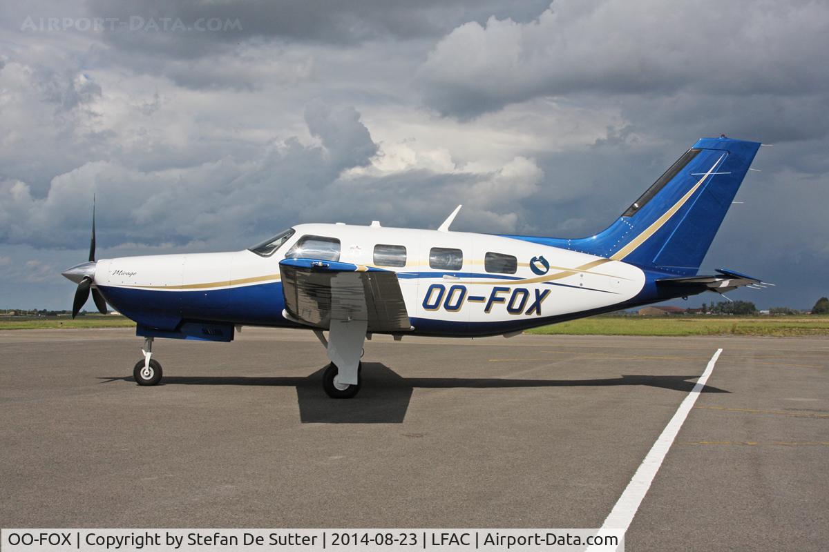 OO-FOX, 2012 Piper PA-46-350P Malibu Mirage C/N 46-36570, Dramatic backdrop. First picture.