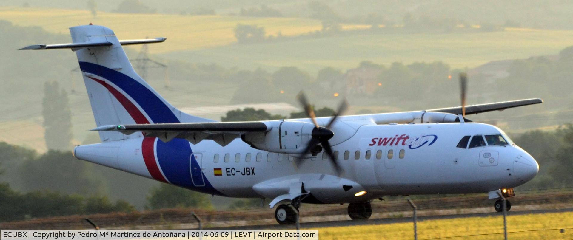EC-JBX, 1991 ATR 42-300 C/N 254, Aeropuerto Foronda-Vitoria-Gasteiz
