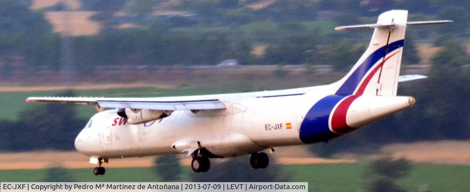 EC-JXF, 1989 ATR 72-211 C/N 150, Aeropuero Foronda-Vitoria-Gasteiz