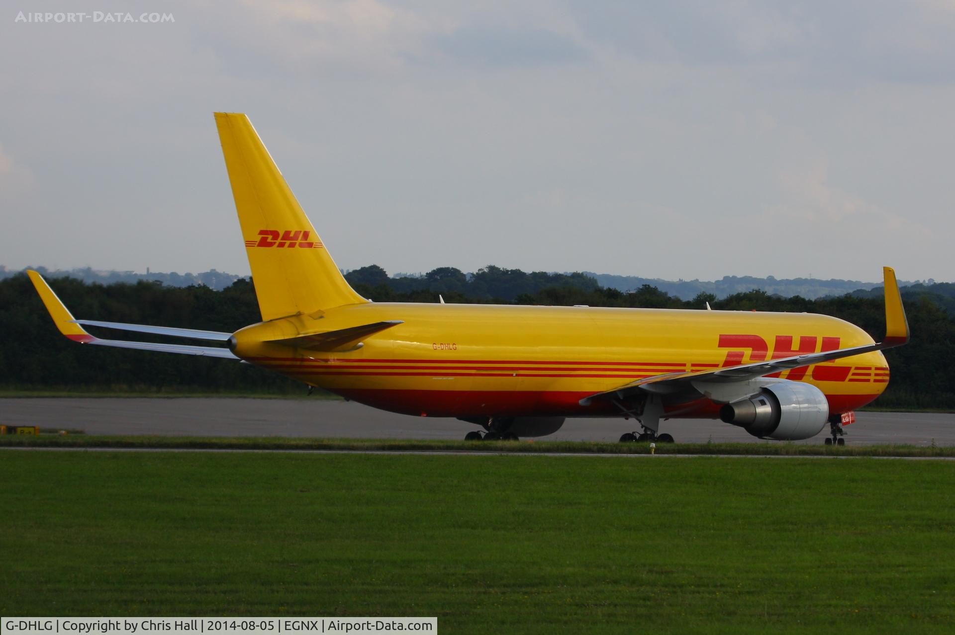 G-DHLG, 2009 Boeing 767-3JHF C/N 37807, DHL Air